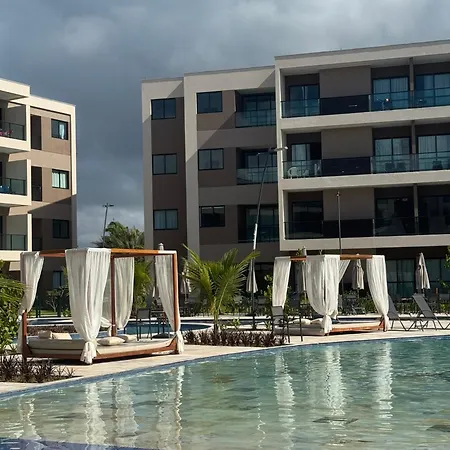 Studio Térreo Frente Piscina Muro Alto - Porto de Galinhas-2